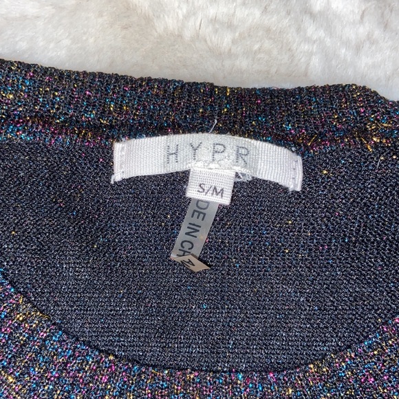 HYPR Stretchy & Colorful Top Size S/M - Picture 4 of 6